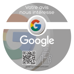 Sticker Connecté - Google