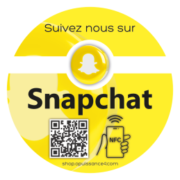 Sticker Connecté - Snapchat